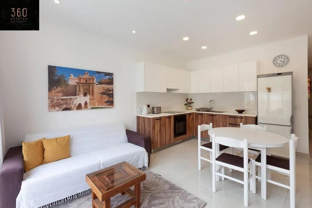 Comfy Apt With Terrace, 5 Mins To Sliema Ferries By 360 Estates Gzira 0*,  Malta