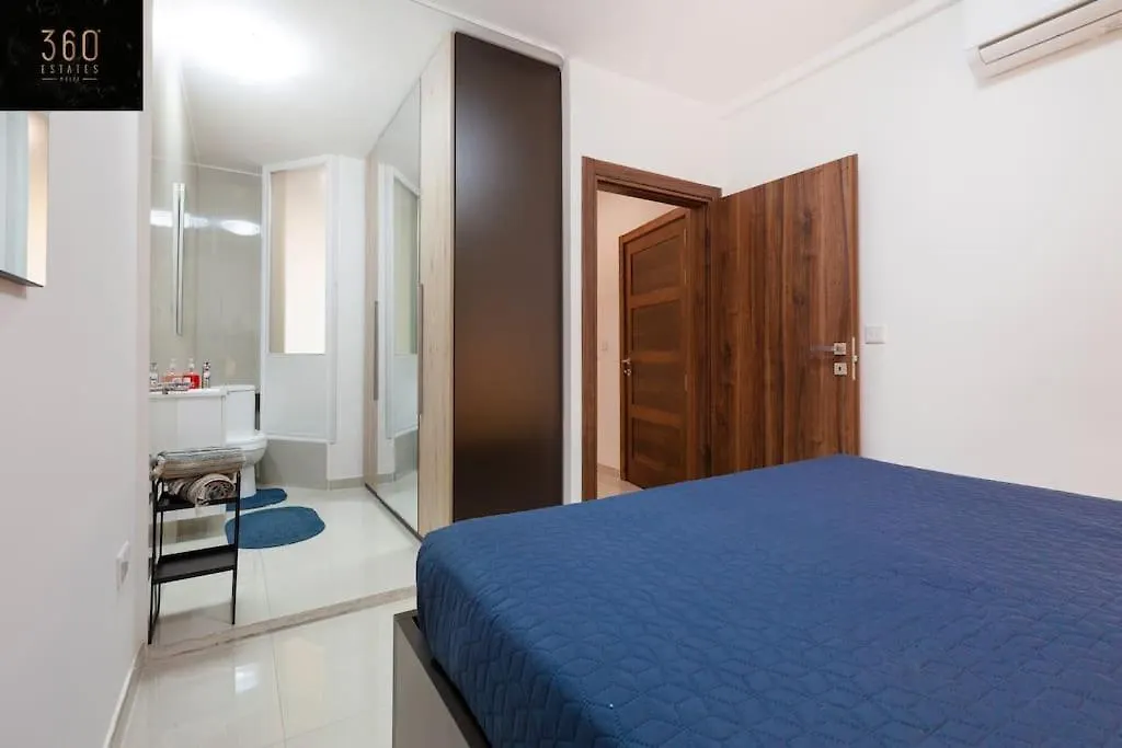 Apartment Comfy Apt With Terrace, 5 Mins To Sliema Ferries By 360 Estates Gzira